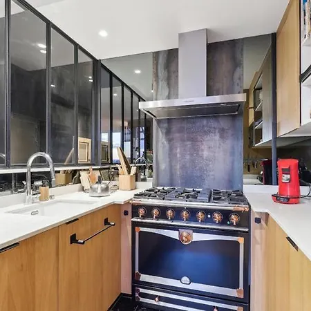 Appartamento D'exception Aux Batignolles Avec Vue Panoramique Parigi
