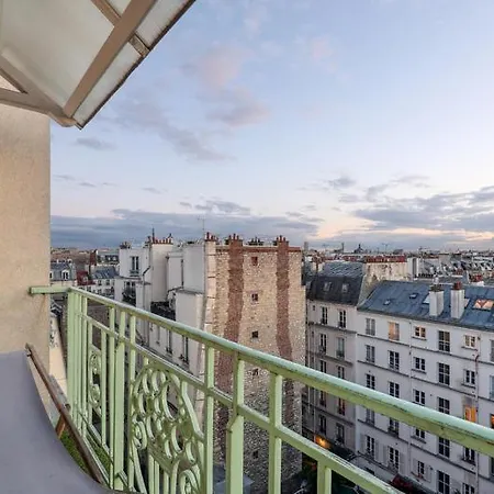 Appartamento D'exception Aux Batignolles Avec Vue Panoramique *