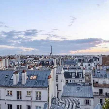 D'exception Aux Batignolles Avec Vue Panoramique Appartamento *